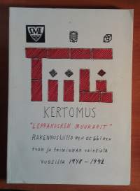Tiili - Kertomus &quot;Leppäkosken muurarit&quot; Rakennusliitto ry:n os. 661 ry:n työn ja toiminnan vaiheista vuosilta 1948-1992