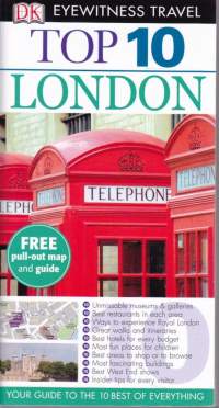 TOP 10 London - 10 kärjessä -matkaopas, 2012. Englanninkielinen