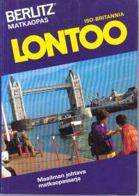 Berlitz Lontoo -matkaopas, 1989.