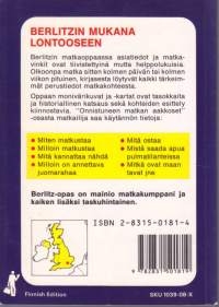 Berlitz Lontoo -matkaopas, 1989.