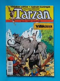 Tarzan 8/1989 - Villikissa.   (Sarjakuvat, sarjakuvalehdet, sopiva keräilykappaleeksi)