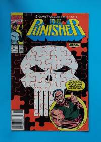 Marvel The Punsher Vol II, No 38, Early September, 1990.  Jigsaw Puzzle: Part 4 of 6.   Printed in the USA.  (Sarjakuvat, sarjakuvalehdet, sopiva keräilykappaleeksi)