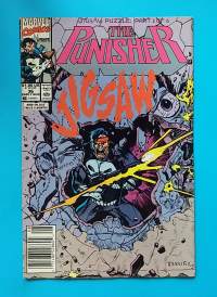 Marvel The Punsher Vol II, No 36, Early August 1990.  Jigsaw Puzzle: Part 2 of 6.   Printed in the USA.  (Sarjakuvat, sarjakuvalehdet, sopiva keräilykappaleeksi)