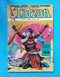 Tarzan 5/1986 - Unohdettu kaupunki/Paha uni.   (Sarjakuvat, sarjakuvalehdet, sopiva keräilykappaleeksi)