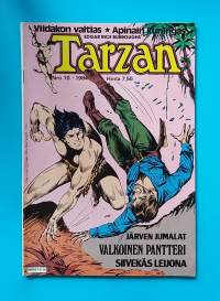 Tarzan 10/1984 - Valkoinen pantteri.    (Sarjakuvat, sarjakuvalehdet, sopiva keräilykappaleeksi)