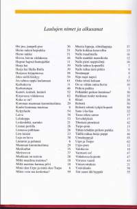 Urpon ja Turpon laulukirja, 1998. Loruja, lauluja ja musiikkileikkejä