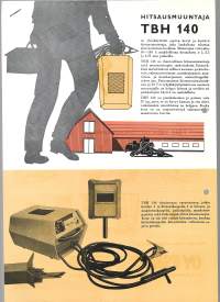 Hitsausmuuntaja TBH 140 Esab Oy  - tuote-esite 1965