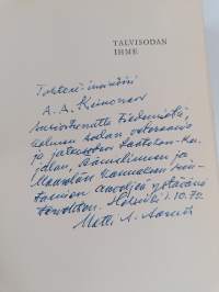 Talvisodan ihme : itärintaman venäläiskeskitykset ja suomalaisten torjuntavoitot (signeerattu, tekijän omiste)