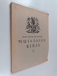 Raja-Karjalan säätiön muistojen kirja 2