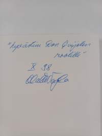 Vakuuttava löydös : romaani (signeerattu)