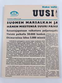 Uudessa Suomessa julkaistuja väripiirroksia