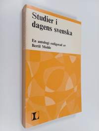 Studier i dagens svenska : en antologi