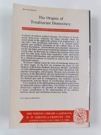 The origins of totalitarian democracy