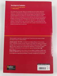 Sociologie de l&#039;institution