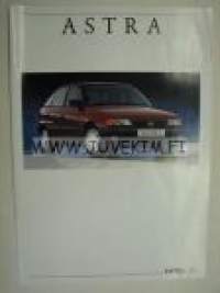 Opel Astra 1992 -myyntiesite