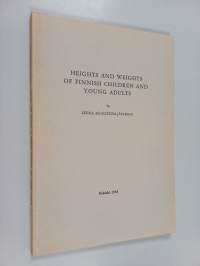 Heights and Weights of Finnish Children and Young Adults