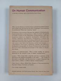 On Human Communication - A Review, a Survey, and a Criticism