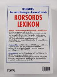 Bonniers Korsordstidningars koncentrerade korsordslexikon
