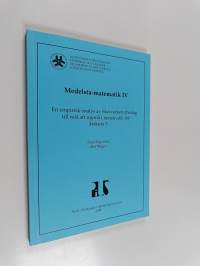 Medelsta-matematik, 4 - en empirisk analys av Skolverkets förslag till mål att uppnå i matematik för årskurs 3 (signeerattu, tekijän omiste)