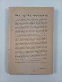 Den logiska empirismen : en huvudriktning i modern filosofi