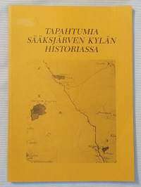 Tapahtumia Sääksjärven kylän historiassa [ Sääksjärvi Mäntsälä ]