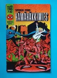 Hämähäkkimies 10/1985 (Spider-Man ) - Peter Parke alias Spider-Man.   (Sarjakuvat, sarjakuvalehdet, sopiva keräilykappaleeksi)
