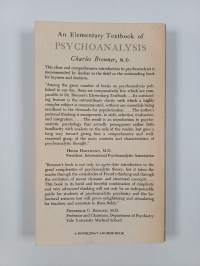 An elementary textbook of psychoanalysis