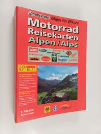 RV Motorrad-Reisekarten 1:300 000 Alpen / Alps - Maps for bikers
