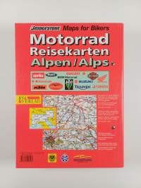 RV Motorrad-Reisekarten 1:300 000 Alpen / Alps - Maps for bikers