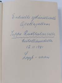 Sano Lyyli vaan (signeerattu, tekijän omiste)