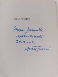 Ullan kirja (signeerattu, tekijän omiste)
