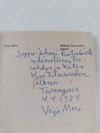 Aleksis Stenvallin elämä (signeerattu, tekijän omiste)