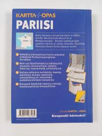 Pariisi : kartta + opas : nähtävyydet, ostokset, ravintolat, menopaikat