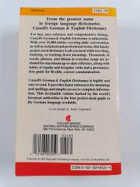 Cassell&#039;s German English Dictionary