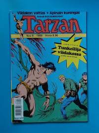 Tarzan 9/1989 - Tunkeilija viidakossa.    (Sarjakuvat, sarjakuvalehdet, sopiva keräilykappaleeksi)