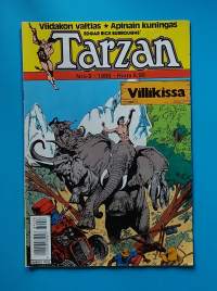 Tarzan 8/1989 - Villikissa.   (Sarjakuvat, sarjakuvalehdet)