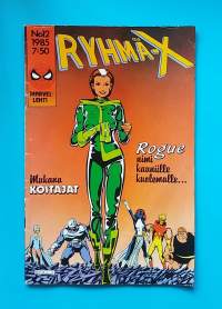 Marvel Ryhmä X 12/1985 - Rogue nimi kauniille kuolemalle.    (Sarjakuvat, sarjakuvalehdet)