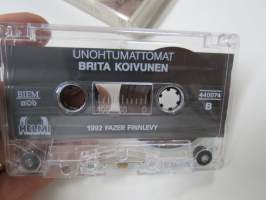 Brita Koivunen - Unohtumattomat - Helmi 440074 -C-kasetti