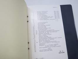 Lokomo - Valmet Dieselsähköinen linjaveturi Hr 12 kuljettajan ohjekirja / käyttöohjekirja