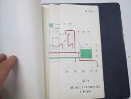 Lokomo - Valmet Dieselsähköinen linjaveturi Hr 12 kuljettajan ohjekirja / käyttöohjekirja