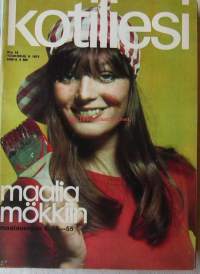 Kotiliesi 1972 nr 10 - maalia mökkiin, mistä kesätyö, liukuva työaika, korvasieni muhennos