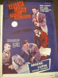 Arsene Lupin puijaa poliiseja -elokuvajuliste, movie poster