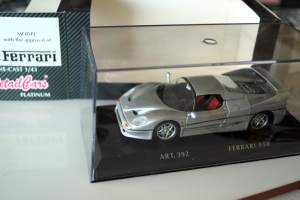 Detail Cars 1/43 Collection Platinum Series Art 392 Ferrari F 5.50 1995 Coupe - pienoismalli käyttämätön alkuperäisessä pakkauksessa