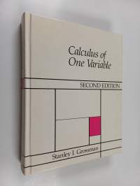 Calculus of one variable