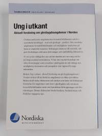 Ung i utkant : aktuell forskning om glesbygdsungdomar i Norden