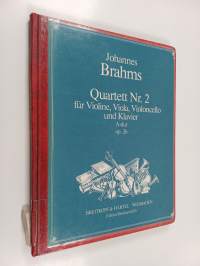 Quartett Nr. 2 für Violinen, Viola, Violoncell und Klavier : A-dur Op. 26