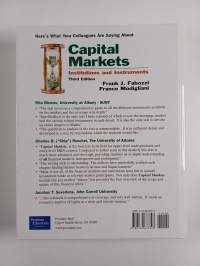 Capital markets : institutions and instruments