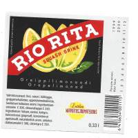 Rio Rita -   juomaetiketti