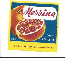 Messina -   juomaetiketti