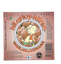 Hilarius-Hiiren Vadelmalimonaadi -  juomaetiketti